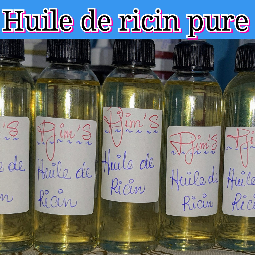 Huile de ricin 100% Pure